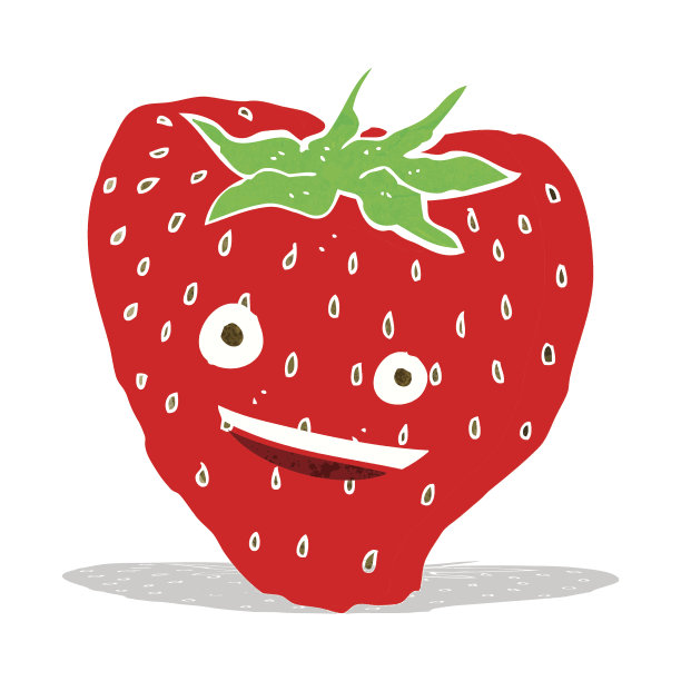 卡通草莓图片下载
