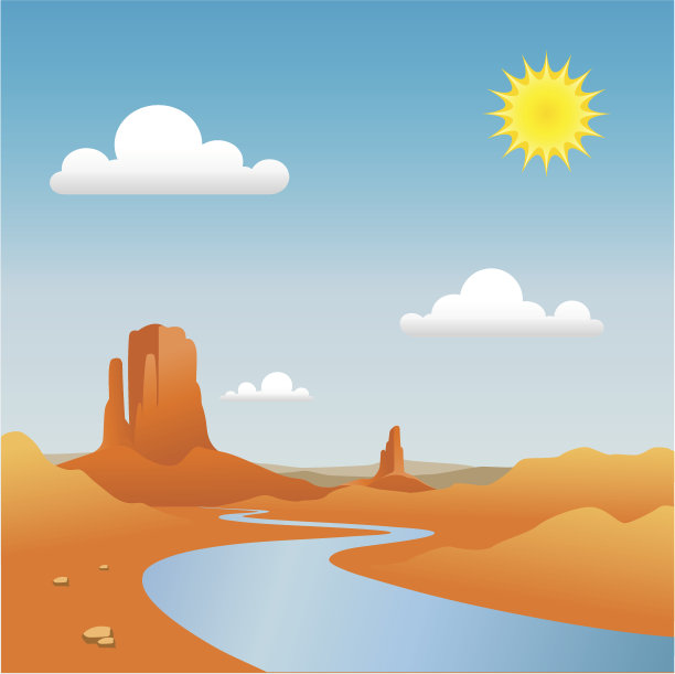 沙漠景观图片下载