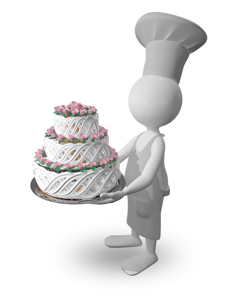 厨师和蛋糕图片下载