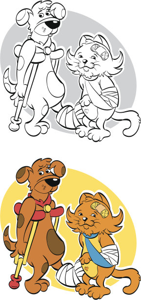 温和的动物图片下载