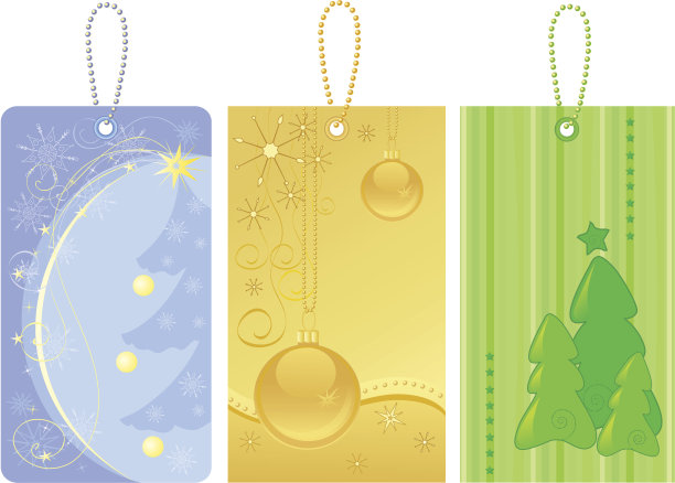 向量假日标签图片下载