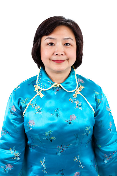 中国女人的肖像，特写图片下载