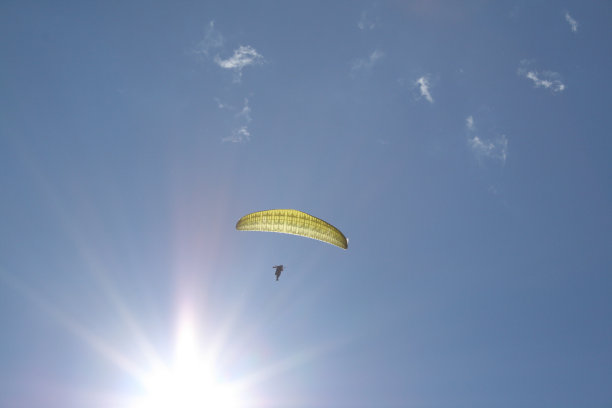 滑翔伞图片下载