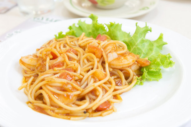 虾仁番茄意面酱图片下载