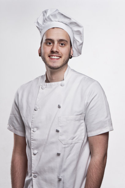 厨师肖像。图片下载
