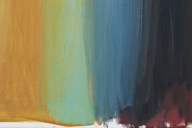 抽象画赭绿和蓝色的艺术背景。图片下载