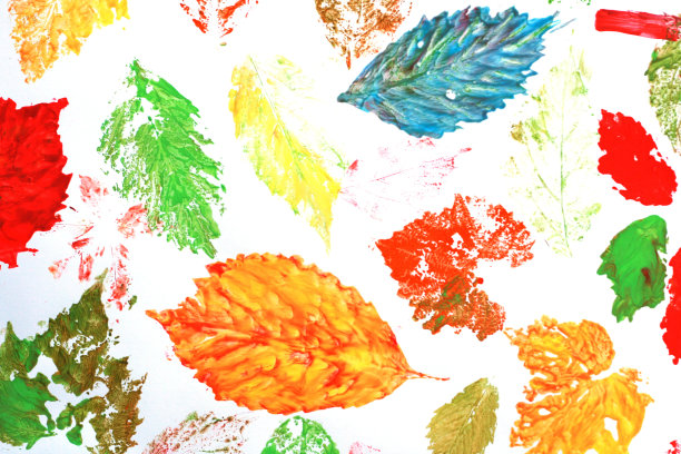 抽象的秋叶图片下载