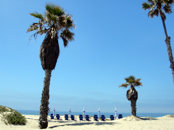 海滩的风景图片下载