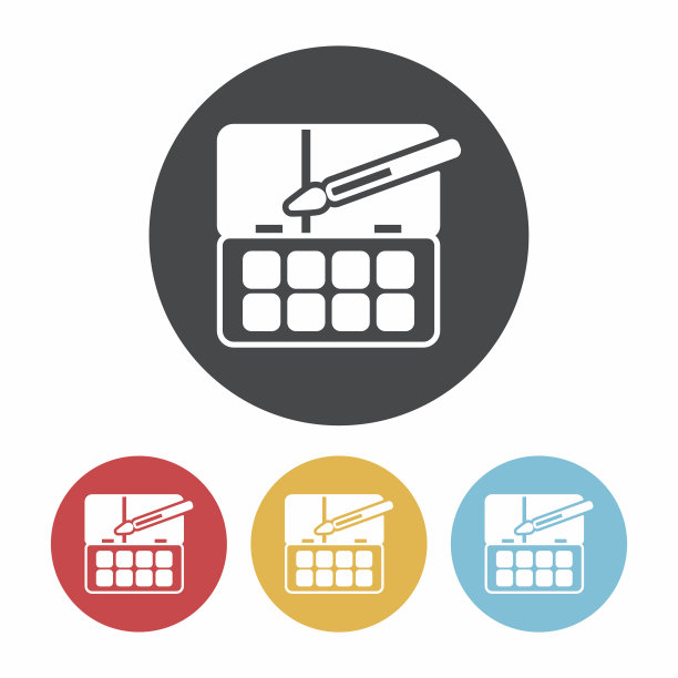 调色板图标图片下载