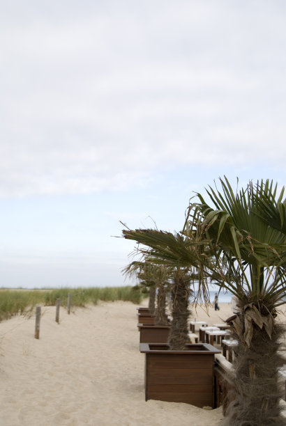 德国波罗的海海滩咖啡吧图片下载