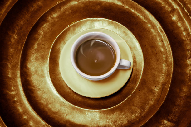 热咖啡的古董图片下载