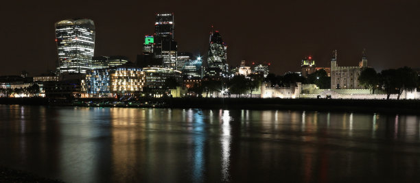 伦敦城的夜景图片下载