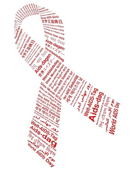 国家世界艾滋病日彩带图片下载