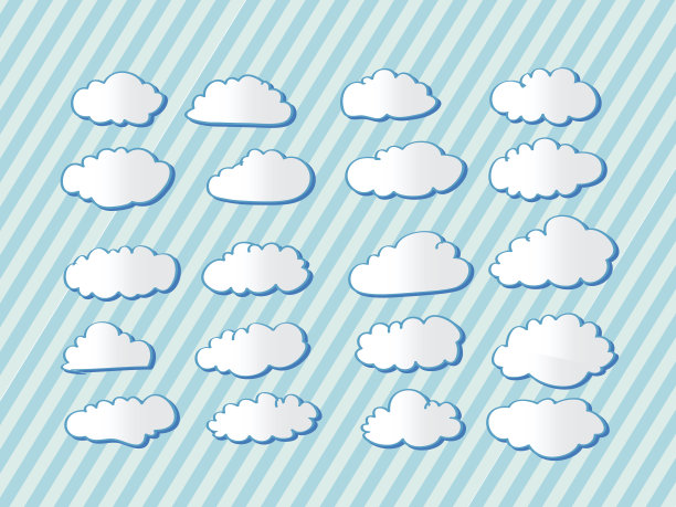 云矢量图素材ID：158905000