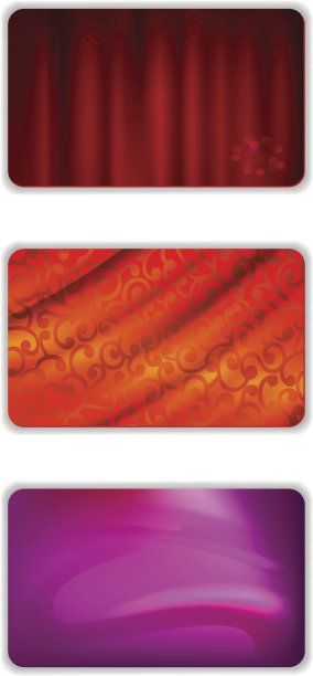 设置抽象红色色调的窗帘背景图片下载