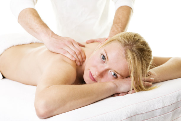 颈部按摩图片下载