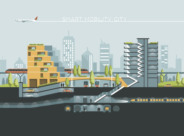 都市矢量图素材ID：158915038