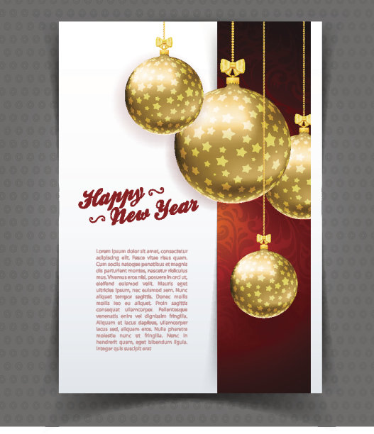 圣诞球模板背景图片下载