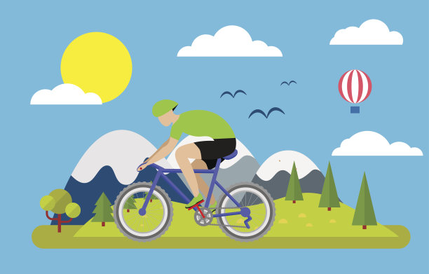 骑自行车的人。环法自行车赛图片下载