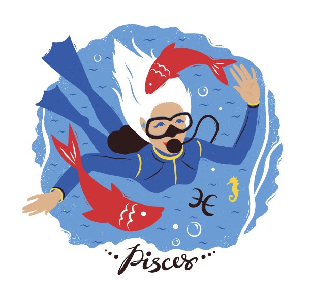 矢量插图的狮子星座。图片下载