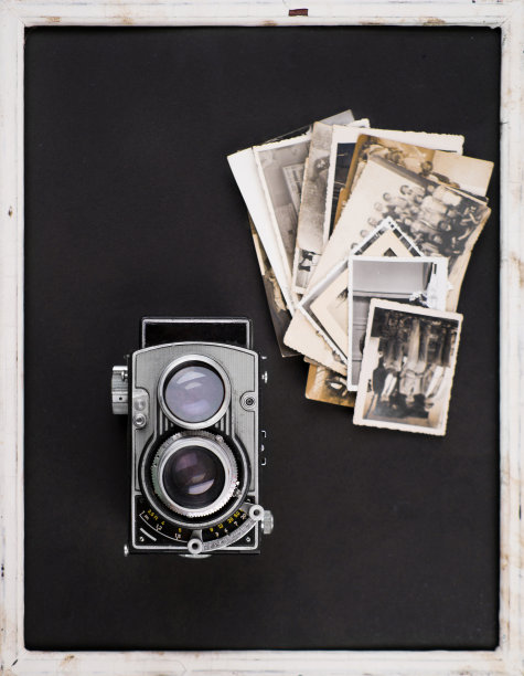 老式相机和老照片图片下载