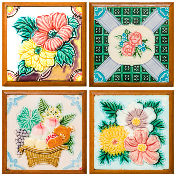 现代风格面砖图案丰富多彩图片下载