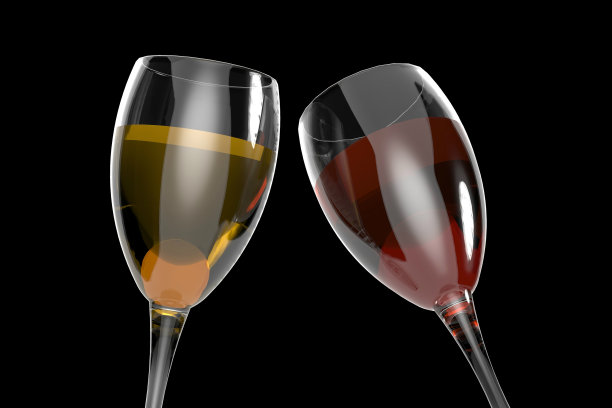 葡萄酒杯喝酒吃饭图片下载