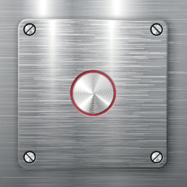 方板上的金属按钮。图片下载