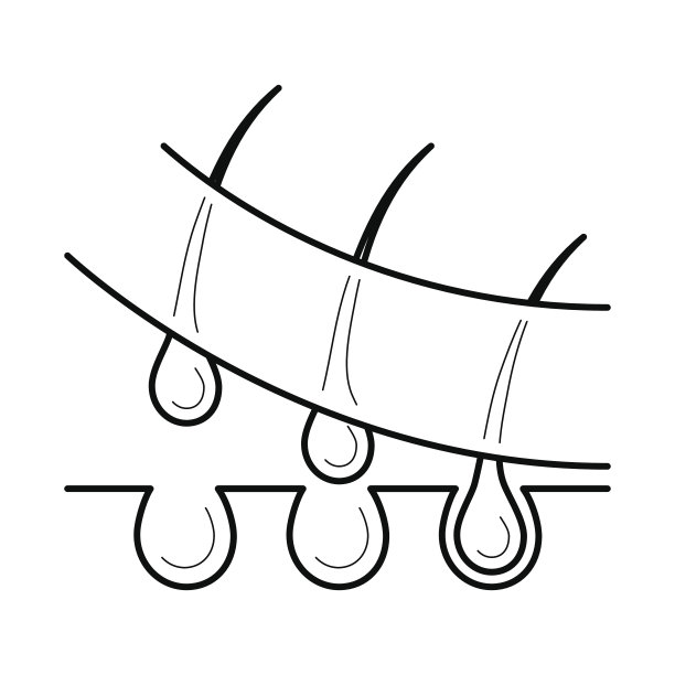 用脱毛条从皮肤上脱毛图片下载