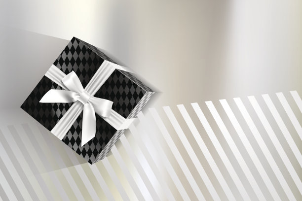 黑色礼盒图片下载