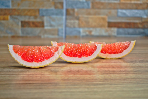 葡萄柚楔形图片下载