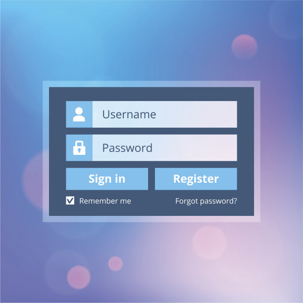 登录网站模板平面设计与抽象的背景图片下载