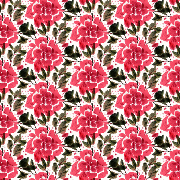 水彩花图片下载