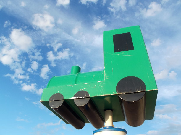 绿色的火车图片下载