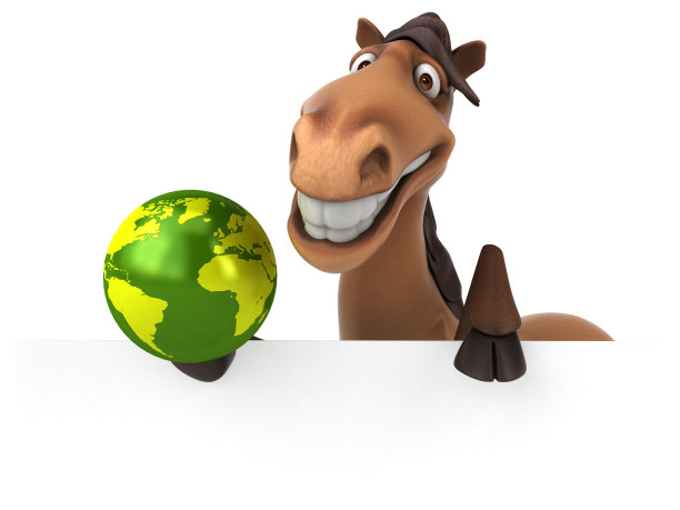 有趣的马图片下载