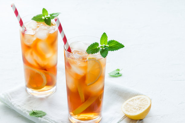 柠檬冰茶图片下载