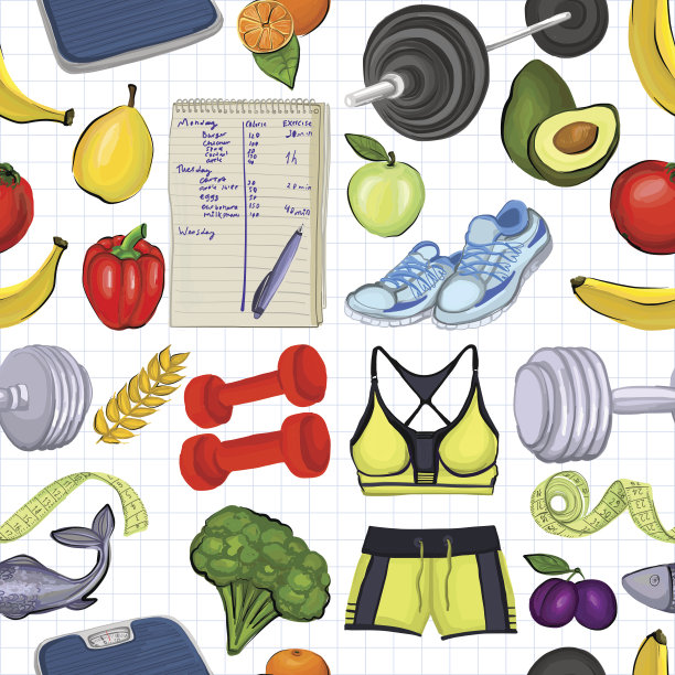 模式与图像关于健康的生活方式图片下载