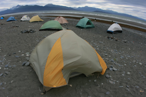 阿拉斯加荷马的帐篷图片下载