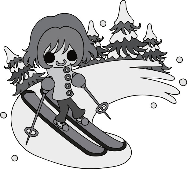 冬天的插图图片下载