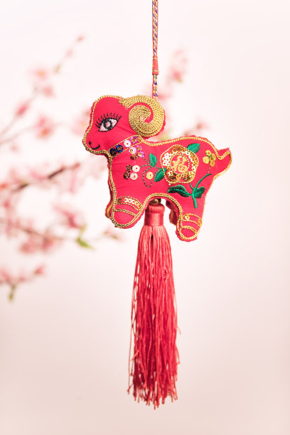 中国风山羊玩具素材图片