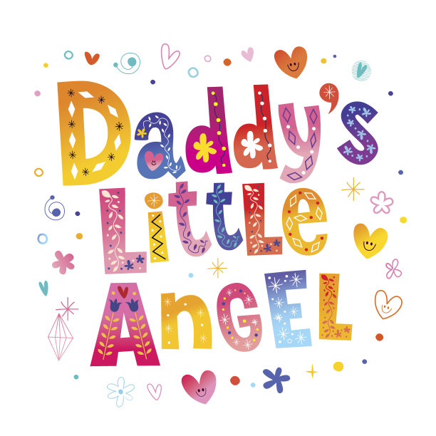 爸爸的小天使图片下载