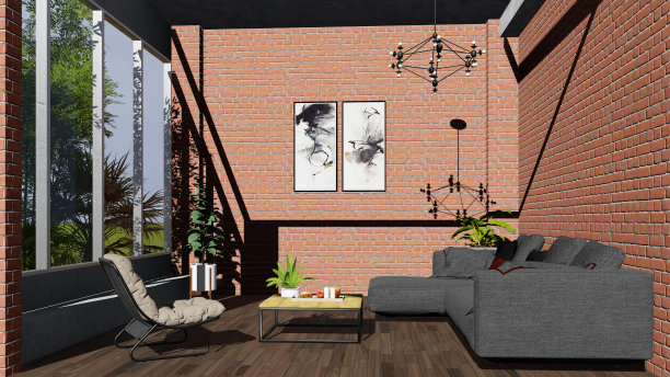 客厅阁楼风格图片下载