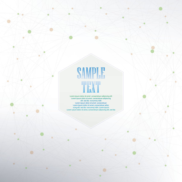 分子的插图背景图片下载