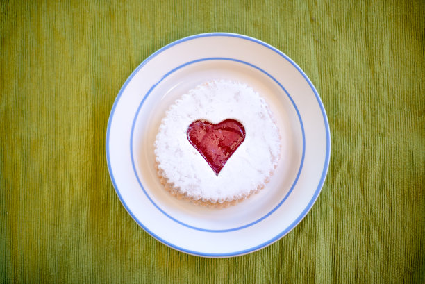 甜心在盘子里图片下载