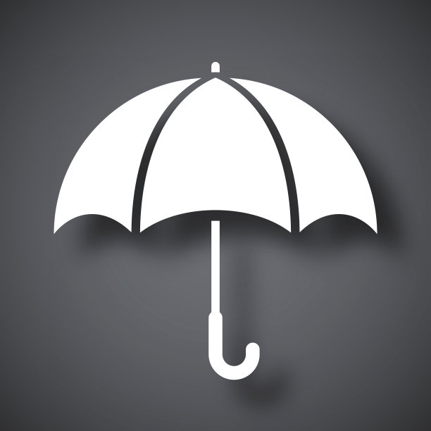 向量伞图标图片下载