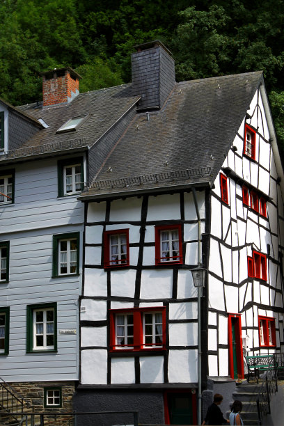 木架德国的房子图片下载