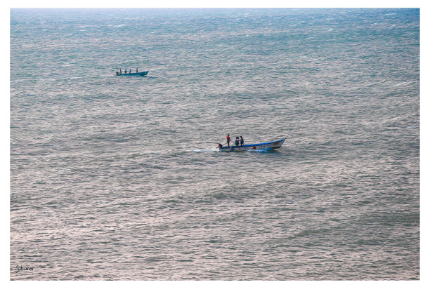 印度南部坎亚库马里的渔民图片下载