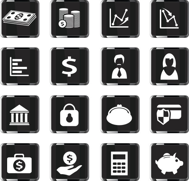 金融图标合集图片下载