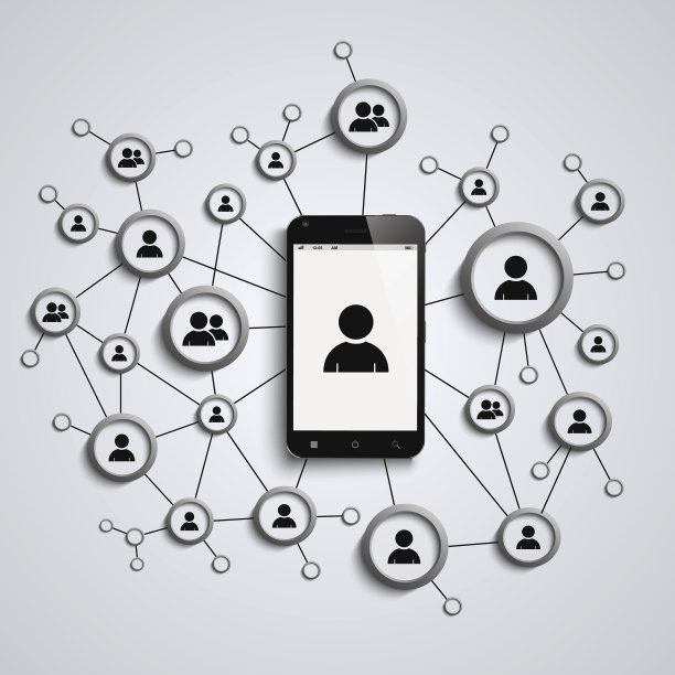 大数据、多连接和移动性的概念图片下载