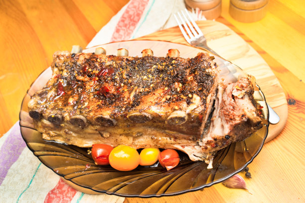 脆皮烤肋排图片下载